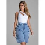 Bermuda Jeans Cargo