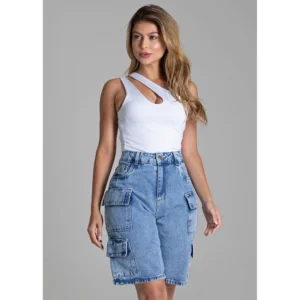 Bermuda Jeans Cargo