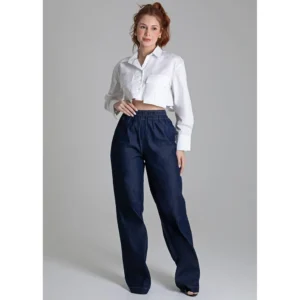 Calça Jeans Wide Leg