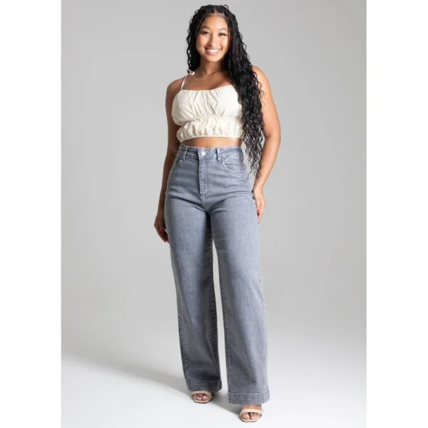 Calça  Wide Leg Petit