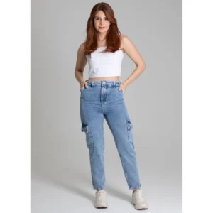 Calça Jeans Mom