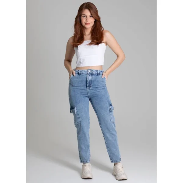 Calça Jeans Mom