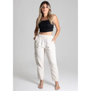 Calça Linho Mom