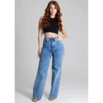 Calça Jeans Wide Leg