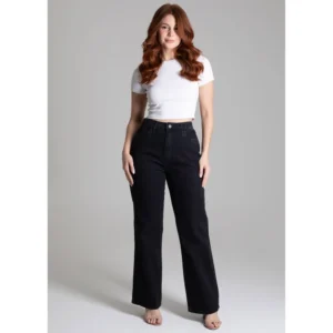 Calça Jeans Reta