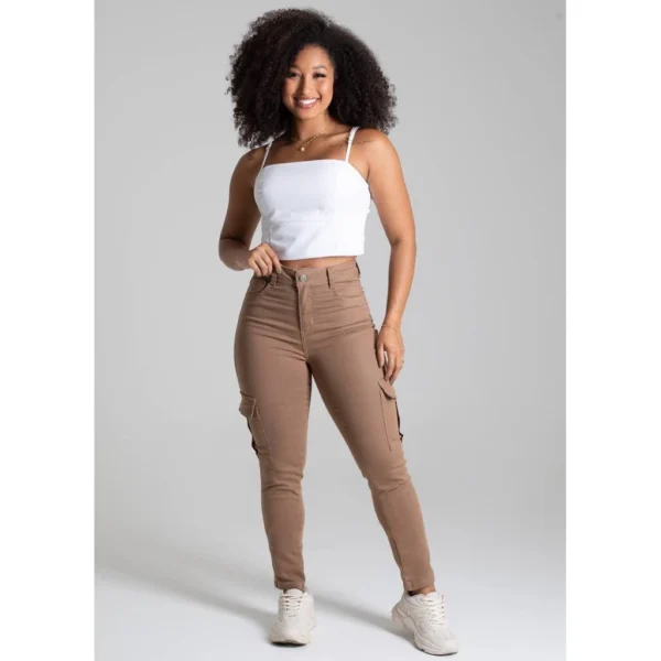 Calça Sarja Cigarrete